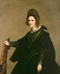 Portret damy, ok. 1630 autorstwa Diego Velázquez