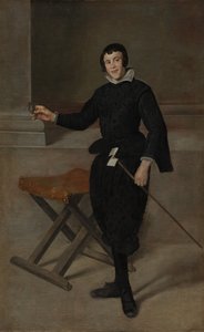 Portret błazna Calabazasa, ok. 1930 r. 1631-32. autorstwa Diego Velázquez