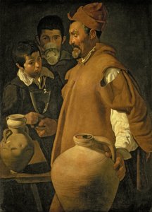 Sprzedawca wody z Sewilli, ok. 1620 autorstwa Diego Velázquez