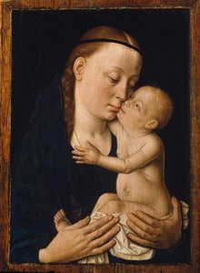 Dziewica z Dzieciątkiem, ca. 1455-60.