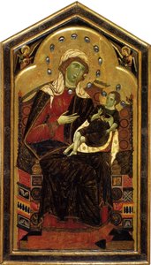 Madonna z Dzieciątkiem, ok. 1262 autorstwa Dietisalvi di Speme