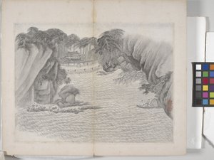 Album Malarstwa Pejzażowego (tusz na papierze)