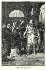 Pochwały św. Marcina (rycina)