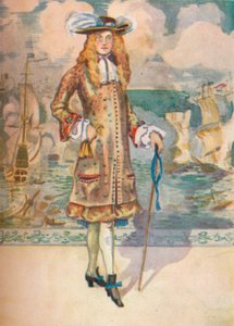 Człowiek czasów Karola II, 1907 autorstwa Dion Clayton Calthrop