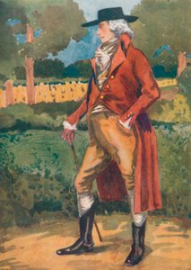 Człowiek czasów Jerzego III, 1907 autorstwa Dion Clayton Calthrop