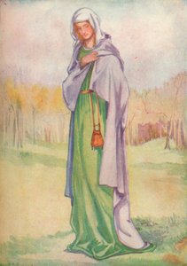 „Kobieta czasów Henryka III”, 1907 autorstwa Dion Clayton Calthrop