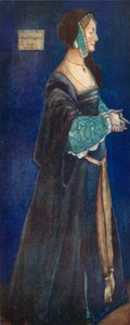Kobieta czasów Henryka VIII 1509-1547 autorstwa Dion Clayton Calthrop