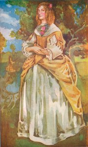 Kobieta czasów Jakuba II, 1907.