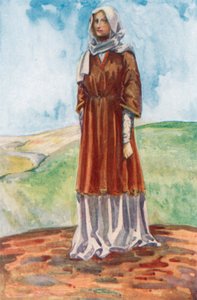 Kobieta z czasów Wilhelma I 1066-1087 autorstwa Dion Clayton Calthrop