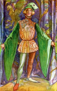 Strój męski za panowania Henryka V (1413 -1422)