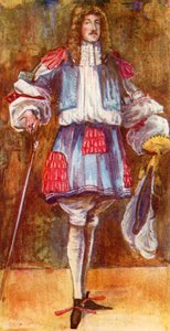 Strój męski za panowania Karola II (1660-1685)
