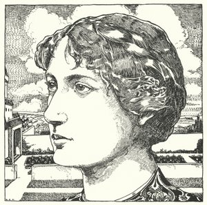 Dobra ciotka (rycina) autorstwa Dion Clayton Calthrop