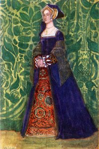 Strój kobiecy za Henryka VIII (1509-1547)