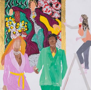 Glamour, 2020 (kolaż) autorstwa Dione Verulam