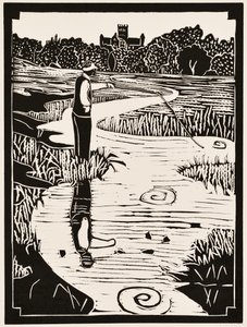 Miesiące roku: Maj, 2012 (linoryt) autorstwa Dione Verulam