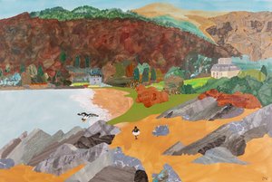 Saddell, Mull of Kintyre (kolaż) autorstwa Dione Verulam