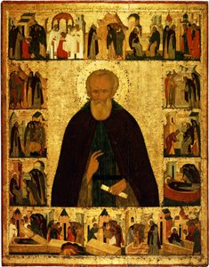 Św. Dymitr Prilutsky ze scenami z jego życia, ok. 1503