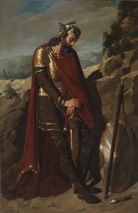 Agila I, król Wizygotów, 1856 autorstwa Dioscoro Teofilo Puebla Tolin