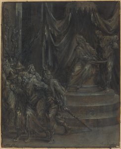 Piłat myje ręce, gdy Chrystus jest wyprowadzany autorstwa Dirck Barendsz