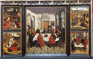 Obrazy z ostatniej wieczerzy, Louvain, Brabancja Flamandzka, Flandria, Belgia