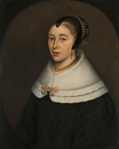 Portret kobiety, przypuszczalnie Catharina Kettingh (1626/27-73), żona Bartholomeusa Vermuydena autorstwa Dirck Craey