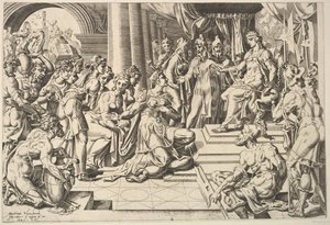 Salomon i królowa Saby, 1549.