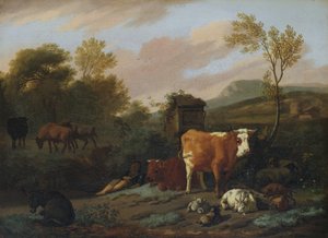 Animalia autorstwa Dirck van Bergen