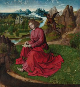 Św. Jan Ewangelista na Patmos, ok. 1465