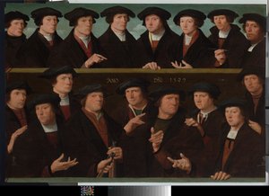 Grupa gwardzistów autorstwa Dirk Jacobsz