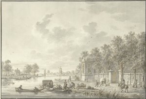 Twarzą do Spaarne autorstwa Dirk Langendijk