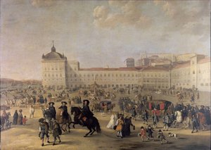 Plac Pałacowy Terreiro do Paço w Lizbonie, 1650