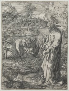 Jezus wzywający św. Piotra i Andrzeja, 1523.