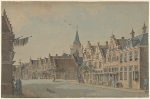 Most rybny w Woerden autorstwa Dirk Verrijk