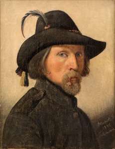 Autoportret jako legionista, 1848.