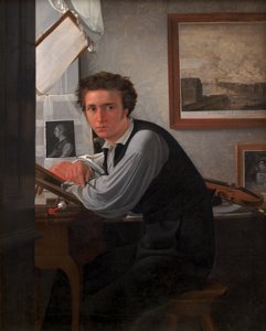 Portret miedziorytnika C. E. Sonne, ok. 1826 r.