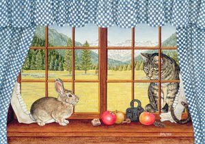 Rimrock Cottontail, 1993 autorstwa Ditz