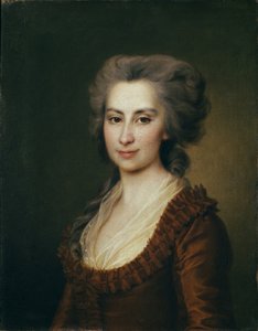 Portret hrabiny Praskovya Vorontsova 1749-1797, początek lat 90.