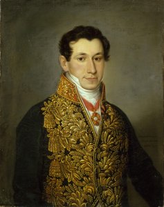 Portret Grigorija Mitusowa 1795-1871, 1826