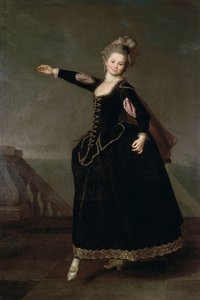Portret Natalii Siemionownej Borszczewej 1758-1843, 1776 autorstwa Dmitri Grigorievich Levitsky