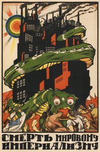O śmierć imperializmu światowego Plakat, 1920