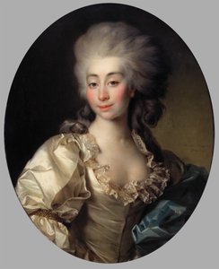 Rosyjski: "Portret hrabiny Urszuli Mniszech" Portret hrabiny Urszuli Mniszech