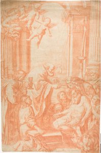 Ostatnia Komunia św. Hieronima autorstwa Domenichino
