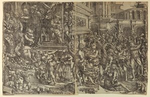 Masakra Niewinnych autorstwa Domenico Campagnola