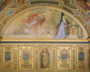 Zwiastowanie autorstwa Domenico Ghirlandaio