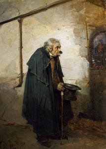 Мадоннаполид хүндэтгэл үзүүлэв autorstwa Domenico Induno