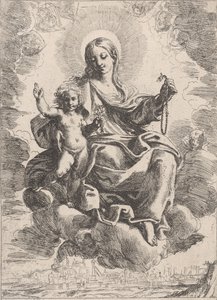 Dziewica Różańcowa, 1645-84.