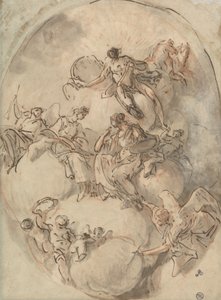 Studium do sufitu: Apollo i inne postacie