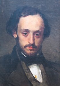 Pasquale Villari jako młody człowiek autorstwa Domenico Morelli