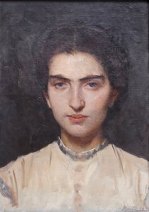 Portret Concettiny autorstwa Domenico Morelli