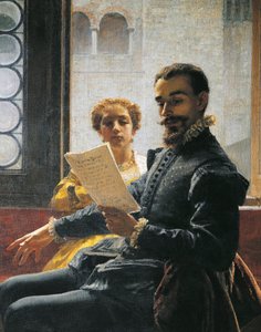 Torquato Tasso czyta Wyzwoloną Jerozolimę Eleonorze d
